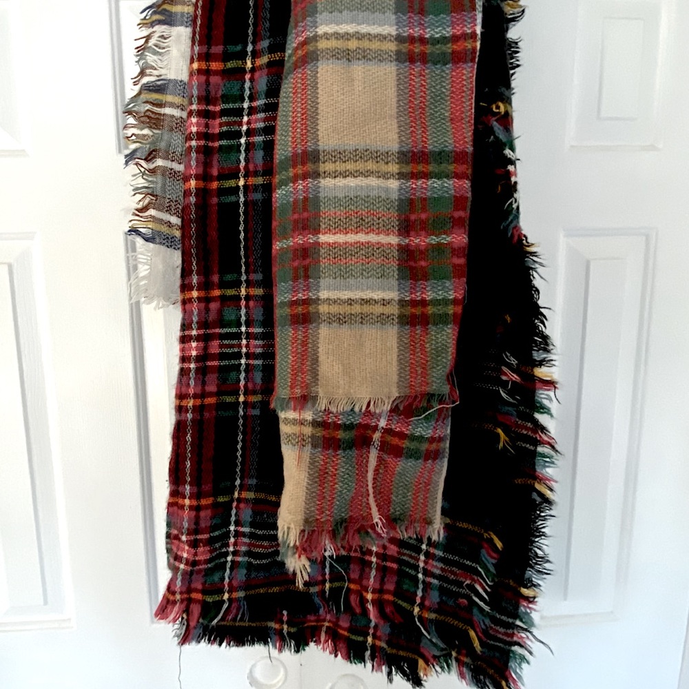 Plaid Scarf ( 3-Pack)